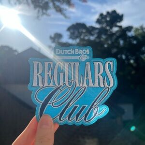 Dutch Bros New Regulars Club Patch